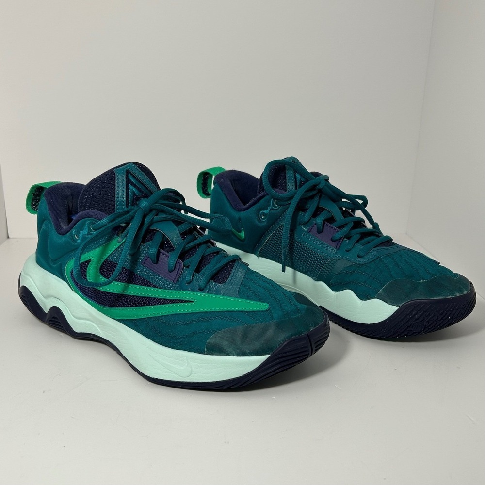 Nike Giannis Immortality 3 Deep Jungle‎ Sea Glass DZ7533-301 Mens 6.5 Womens 8